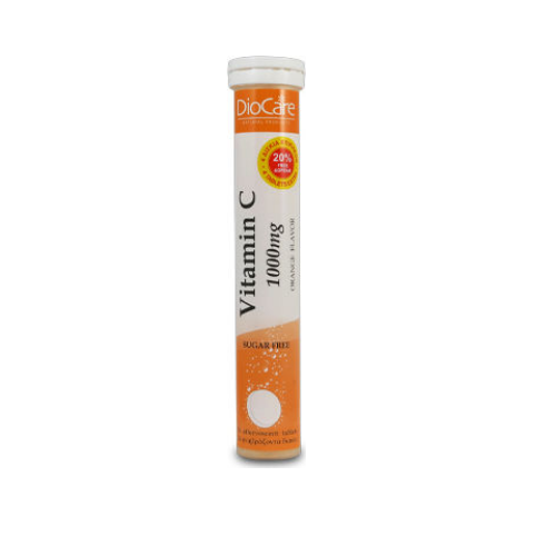 Diocare Vitamin C 1000mg, 24 effervescent tablets