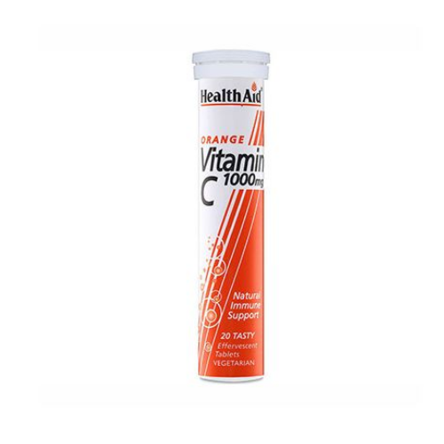 Health Aid Vitamin C 1000mg, 20 effervescent tablets