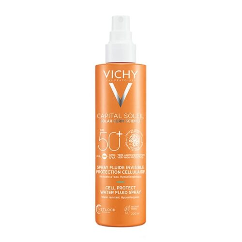 Vichy Capital Soleil Cell Protect Spf50+ Water Fluid Spray, 200ml