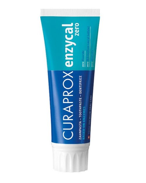 Curaprox Enzycal Zero Fluoride Toothpaste, 75ml