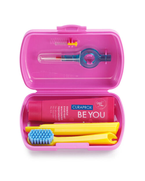 Curaprox Travel Set Pink