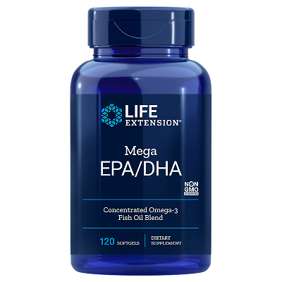 Life Extension Mega EPA/DHA, 120 capsules