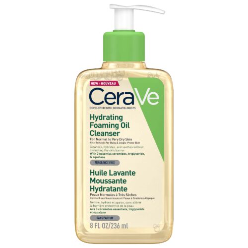 CeraVe Hydrating Foaming Oil Cleanser, 236ml