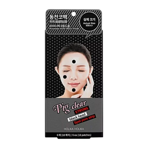 Holika Pig-clear Strong Blackhead, spot pore strip
