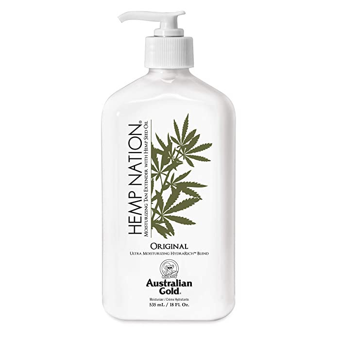 Australian Gold Hemp Nation Original Moisturizing Tan Extender, 535 ml