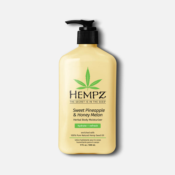 Hempz Sweet Pineapple & Honey Melon, Herbal Body Moisturizer, 500ml