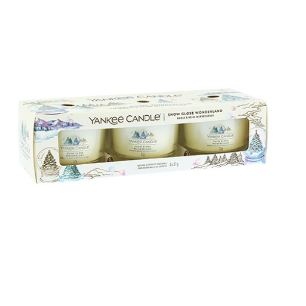 Yankee Candle Snow Globe Wonderland, 3x27gr