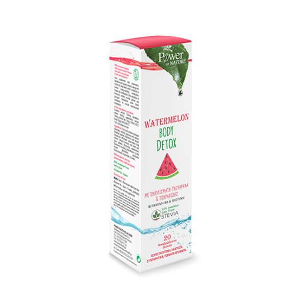 Power of Nature Watermelon Body Detox, 20 effervescent tablets