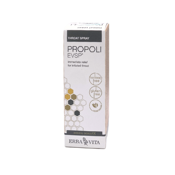 Erba Vita Propoli EVSP Throat Spray for Adults, 20ml