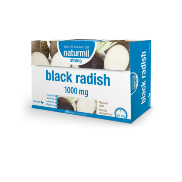 Naturmil Black Radish Ampoules, 20x15ml