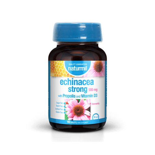 Naturmil Echinacea Strong 500mg, 90 tablets