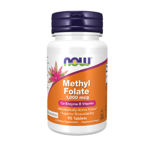 Now Methyl Folate 1,000 mcg, 90 tablets