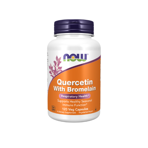 Now Quercetin with Bromelain, 120 capsules