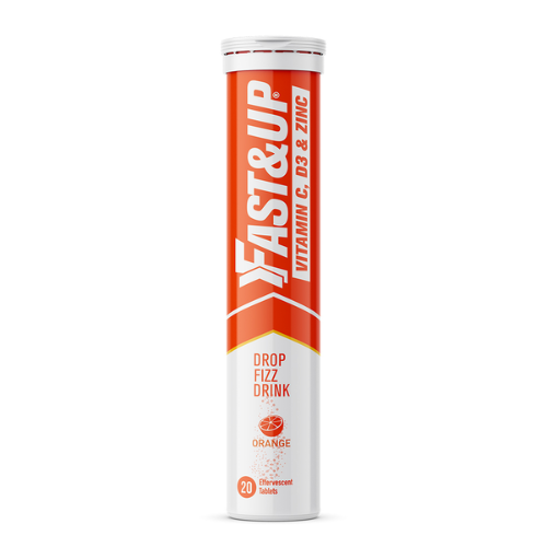 FAST&UP Vitamin C + Zinc + D3, 20 Effrervescent Tablets