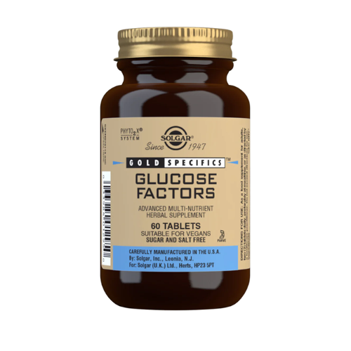 Solgar Glucose Factors, 60 tablets