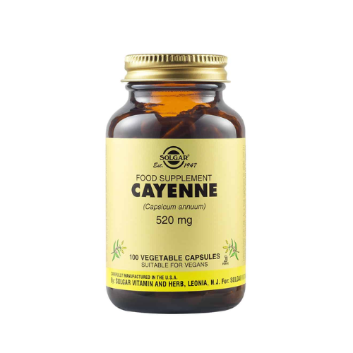 Solgar Cayenne 520mg, 100 Veg Caps