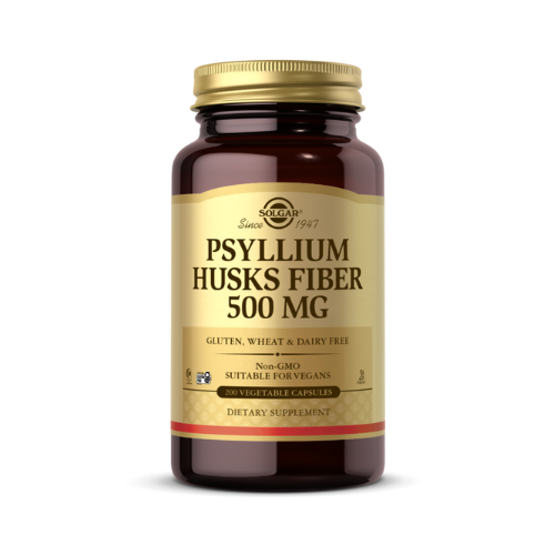 Solgar Psyllium Husks 500mg, 200 capsules