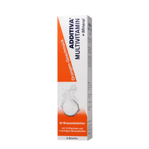Additiva Multivitamin + Minerals, 20 effervescent tablets