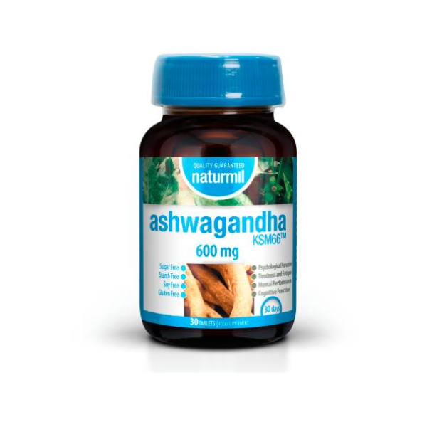 Naturmil Ashwagandha KSM66 600mg, 30 tablets