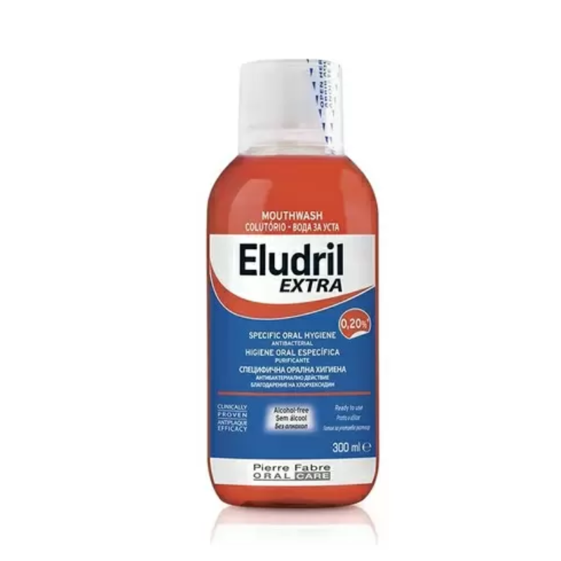 Eludril Extra Mouthwash, 300ml