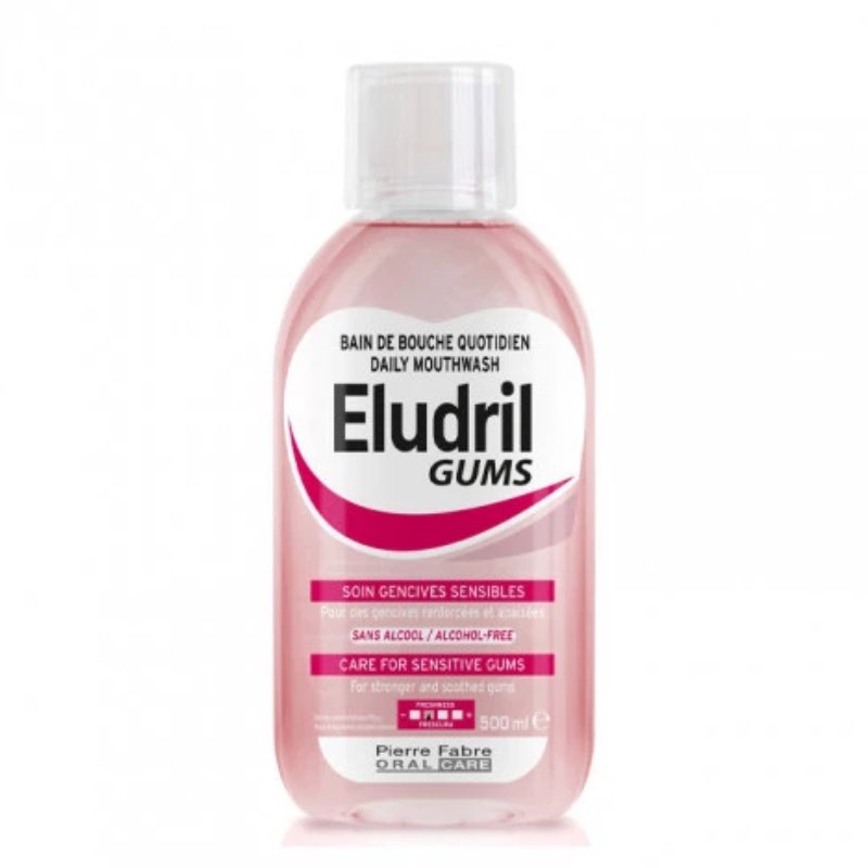 Eludril Gums Mouthwash, 500ml