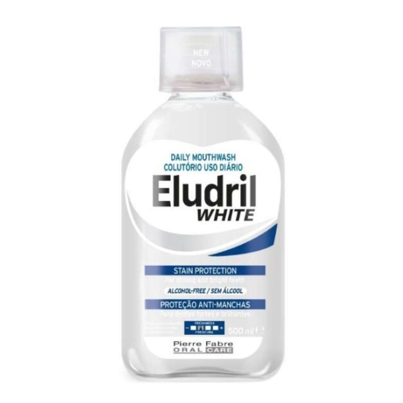 Eludril White Mouthwash, 500ml