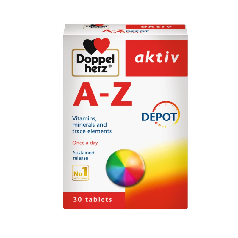 Doppel Herz Aktiv A-Z Complete Depot, 40 tablets