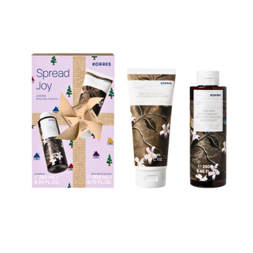 Korres Spread Joy Jasmine Body Collection, Showergel 250ml + Body Milk 200ml