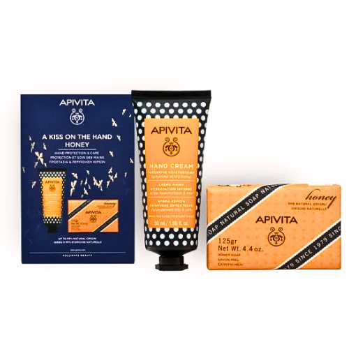 Apivita A Kiss On the Hand Honey Gift Set
