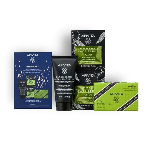 Apivita Bee Merry Face & Body Care Gift Set