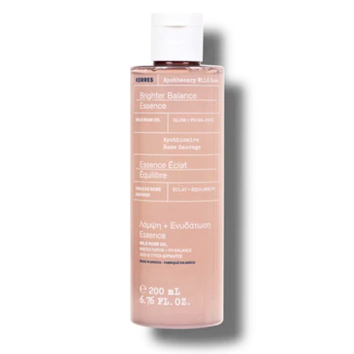Korres Brighter Balance Wild Rose Essence Toner, 200ml