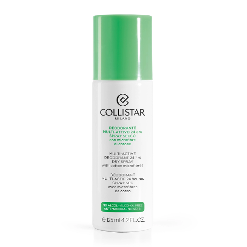 Collistar Multi Active Deodorant Spray with Cotton Microfibers, 125ml