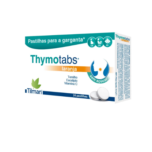 Tilman Thymo Tabs Orange, 24 lozenges