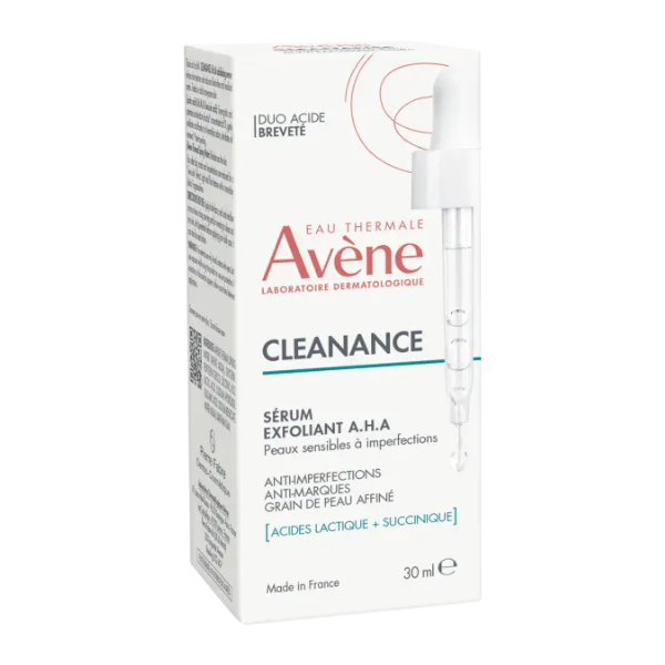 Avene Cleanance A.H.A Exfoliating Serum, 30ml