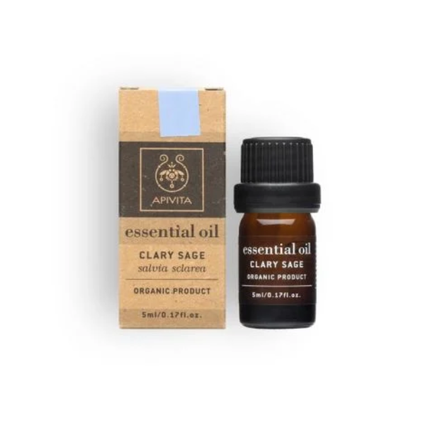 Apivita Clary Sage Organic, Essential,5ml