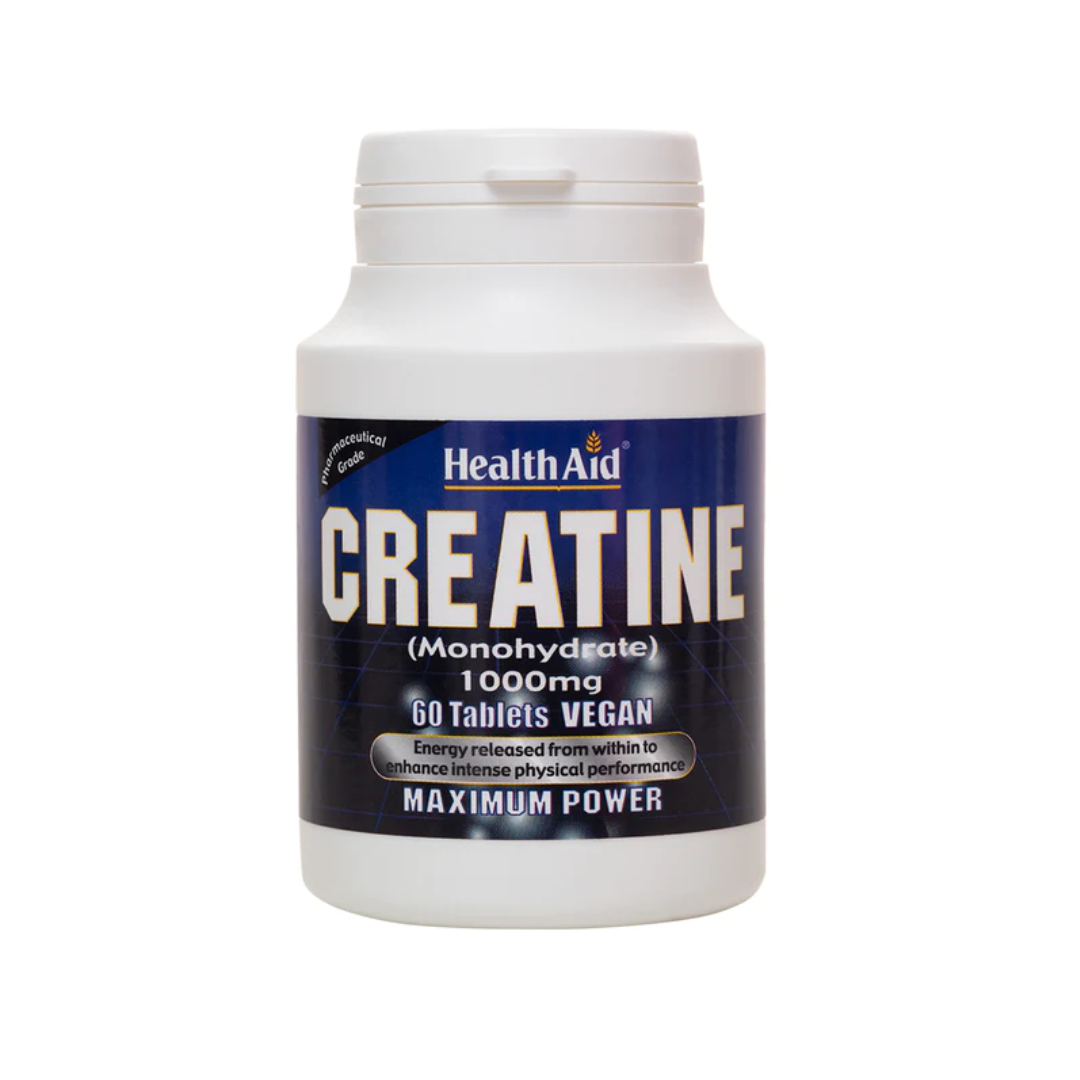 Health Aid Creatine Monohydrate 1000mg, 60 tablets