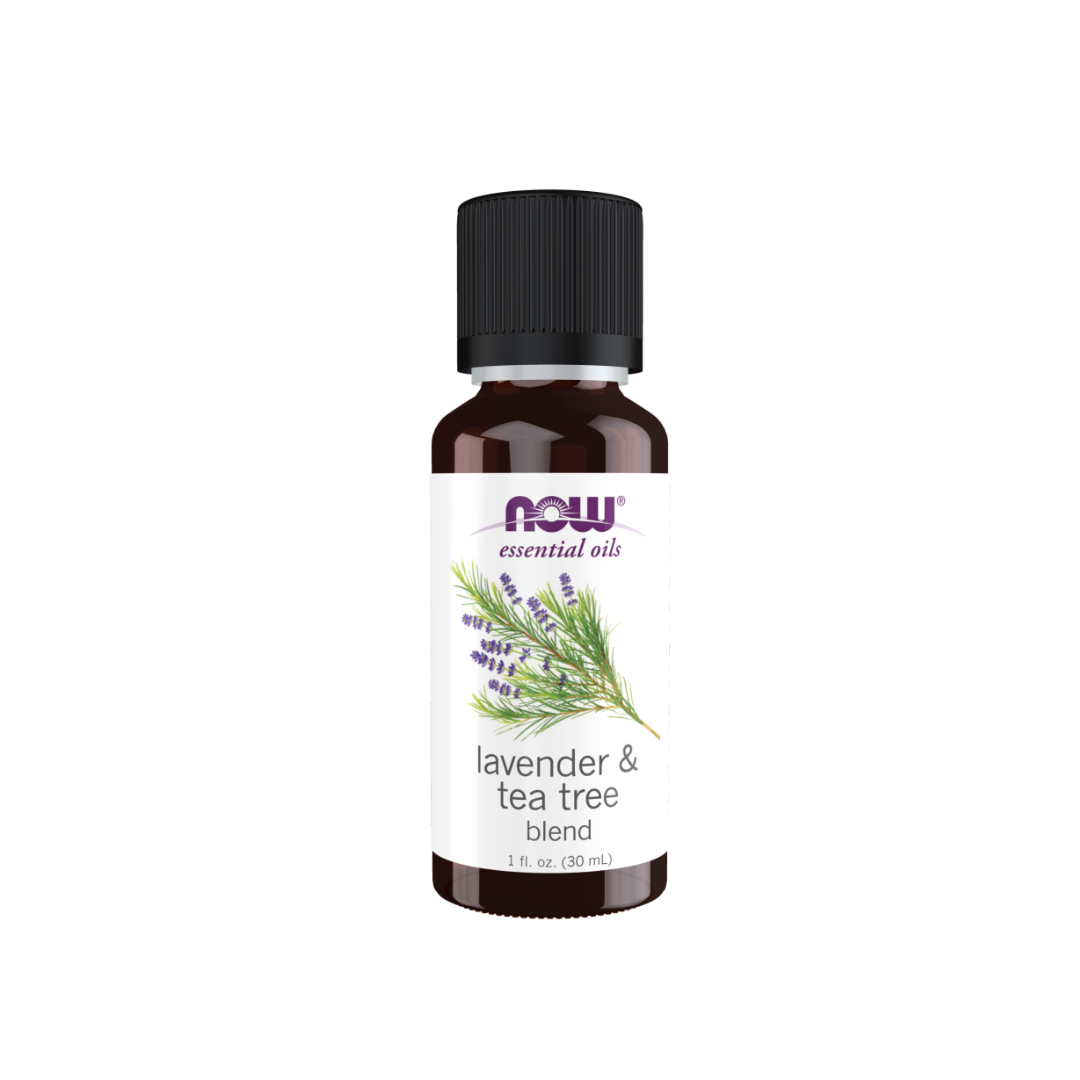 Now Lavender & Tea Tree Oil Blend, 30ml