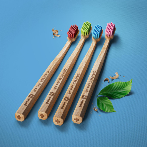 Curaprox CS Wooden Toothbrush