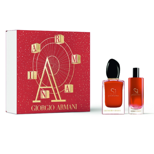 Giorgio Armani Si Passione Set, Eau de Perfum 50 m + Eau de Perfum Spray 15ml