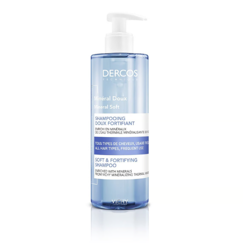 Vichy Dercos Mineral Soft Shampoo, 400ml